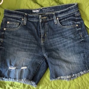 Mossimo: denim Bermuda shorts